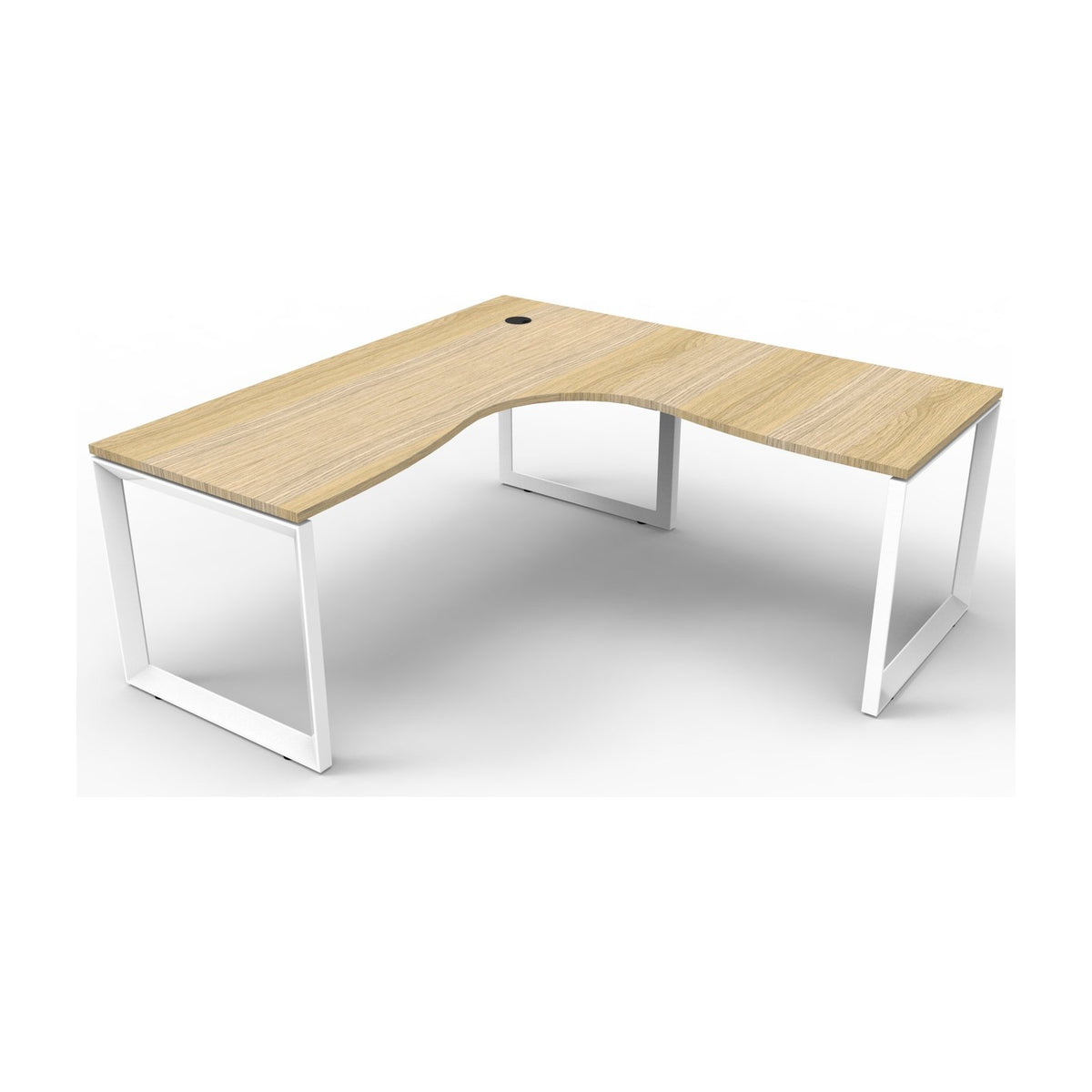 Infinity Loop Leg Corner Workstation, view 23