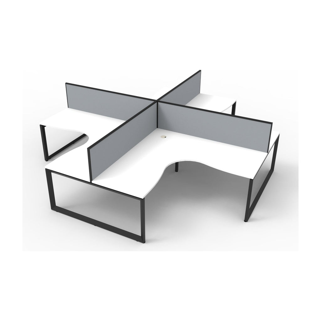 Infinity Loop Leg Corner Workstation, view 28