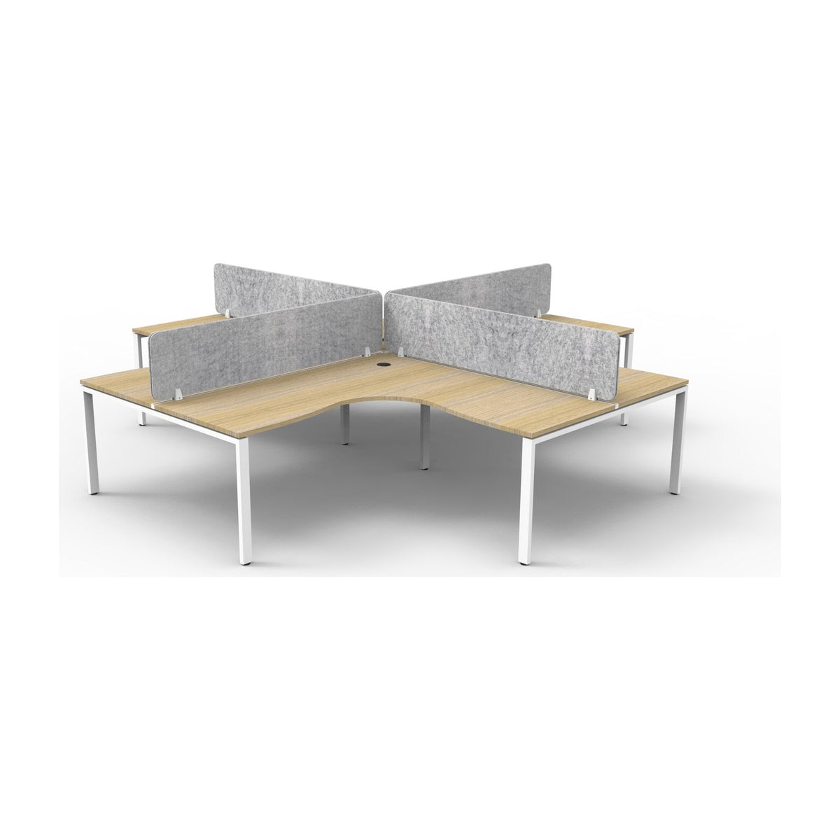 Infinity Profile Leg Corner Workstation, view 7