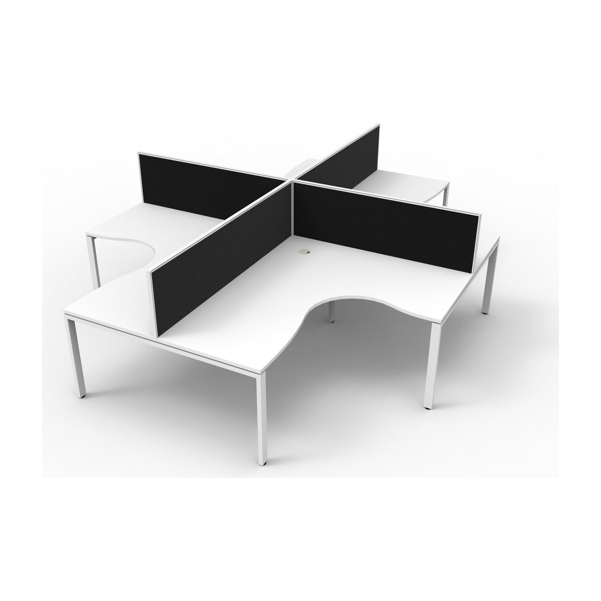 Infinity Profile Leg Corner Workstation, view 11
