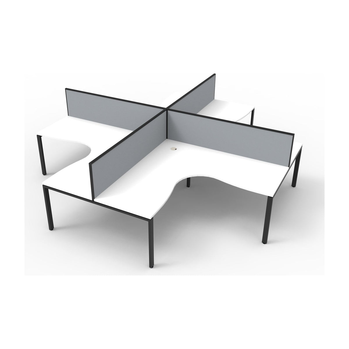 Infinity Profile Leg Corner Workstation, view 16