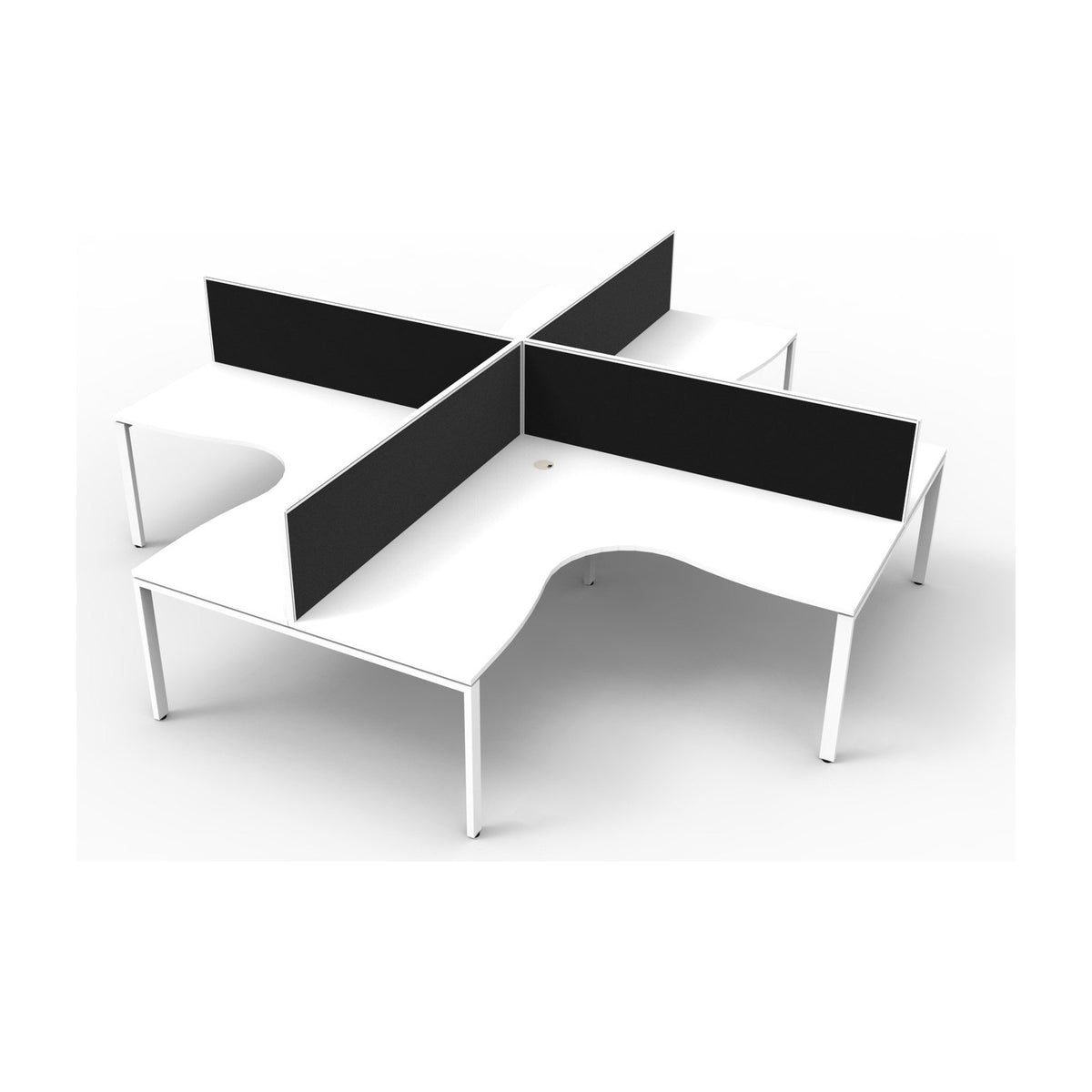 Infinity Profile Leg Corner Workstation, view 17