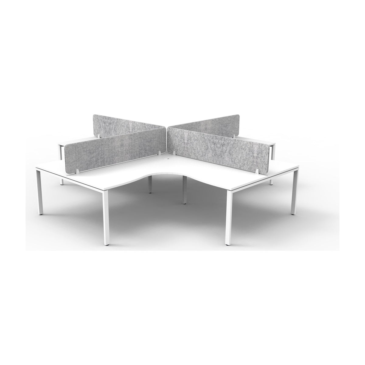 Infinity Profile Leg Corner Workstation, view 18