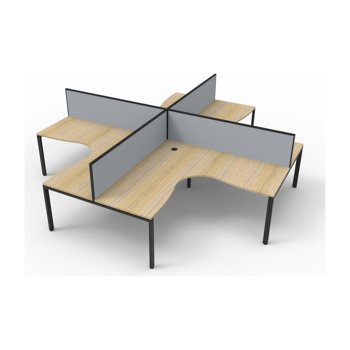 Infinity Profile Leg Corner Workstation, view 19