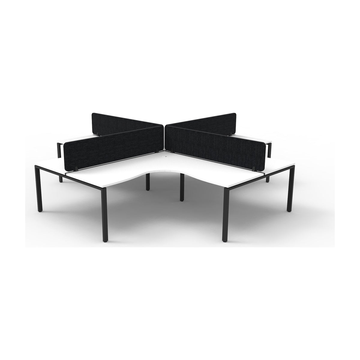 Infinity Profile Leg Corner Workstation, view 21