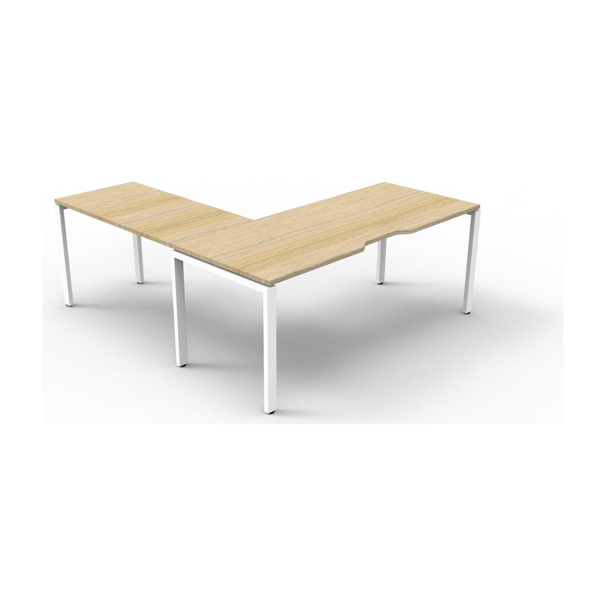 Infinity Profile Leg Corner Workstation, view 24