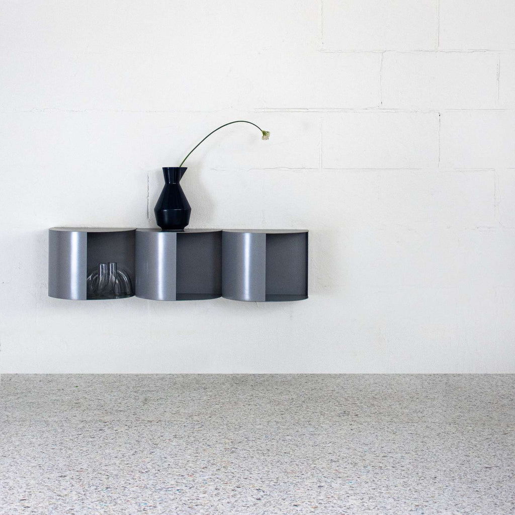 CLOUT modular shelf and side table by Klaro Industrial Design (K.I.D)