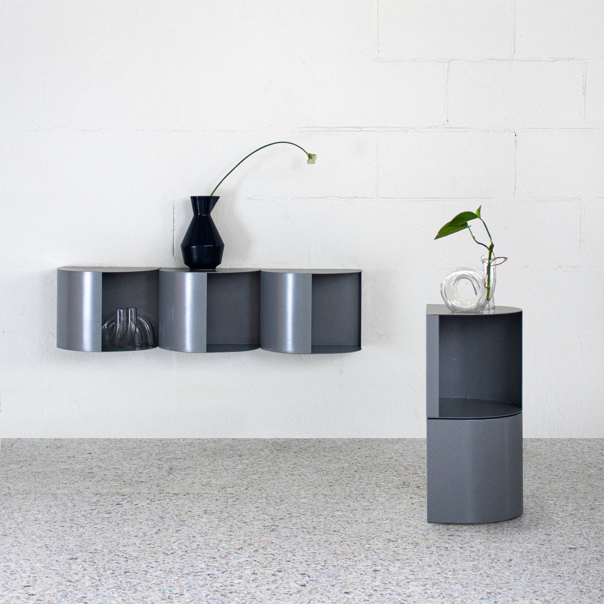 CLOUT modular shelf and side table by Klaro Industrial Design (K.I.D), view 4
