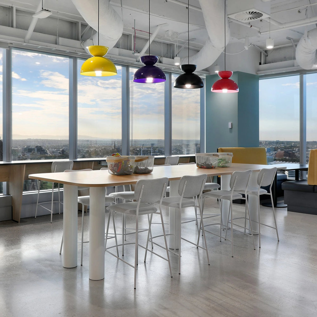COLUMN table and workstation system by Klaro Industrial Design (K.I.D), view 2