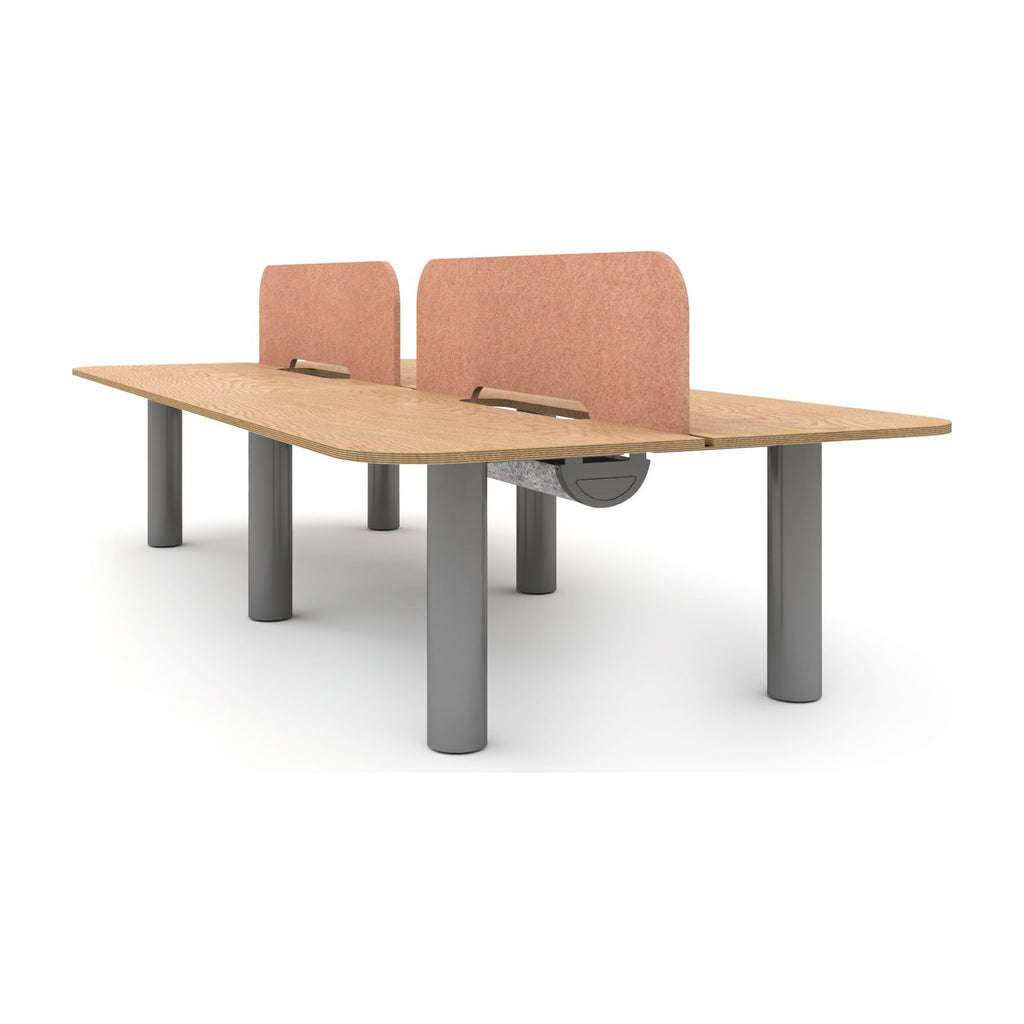 COLUMN table and workstation system by Klaro Industrial Design (K.I.D), view 3