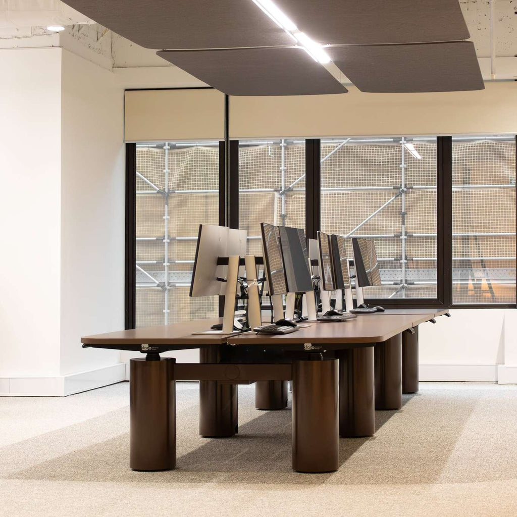 COLUMN h/a height adjustable workstation system by Klaro Industrial Design (K.I.D)