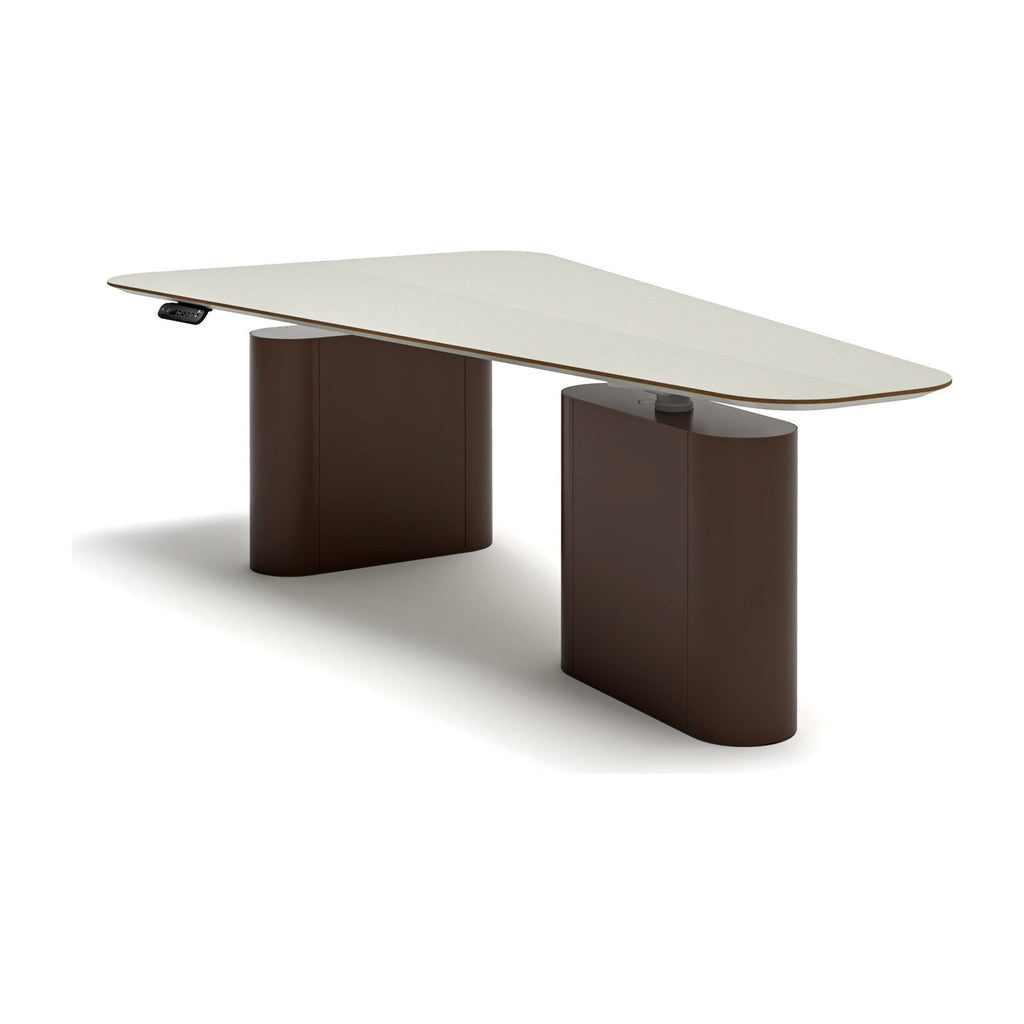 COLUMN h/a desk height adjustable single desk and table by Klaro Industrial Design (K.I.D), view 2