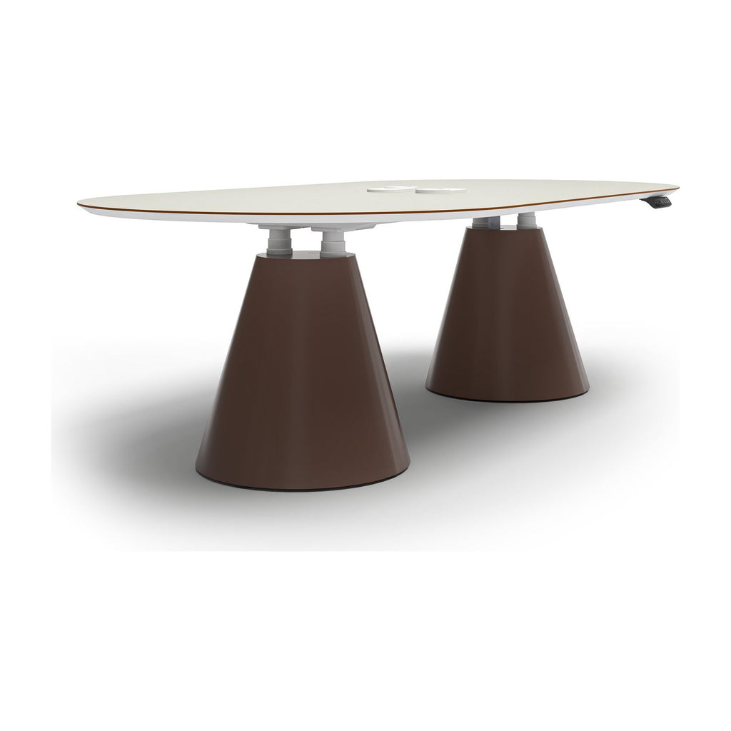 CONUS XL h/a height adjustable table, large format by Klaro Industrial Design (K.I.D)