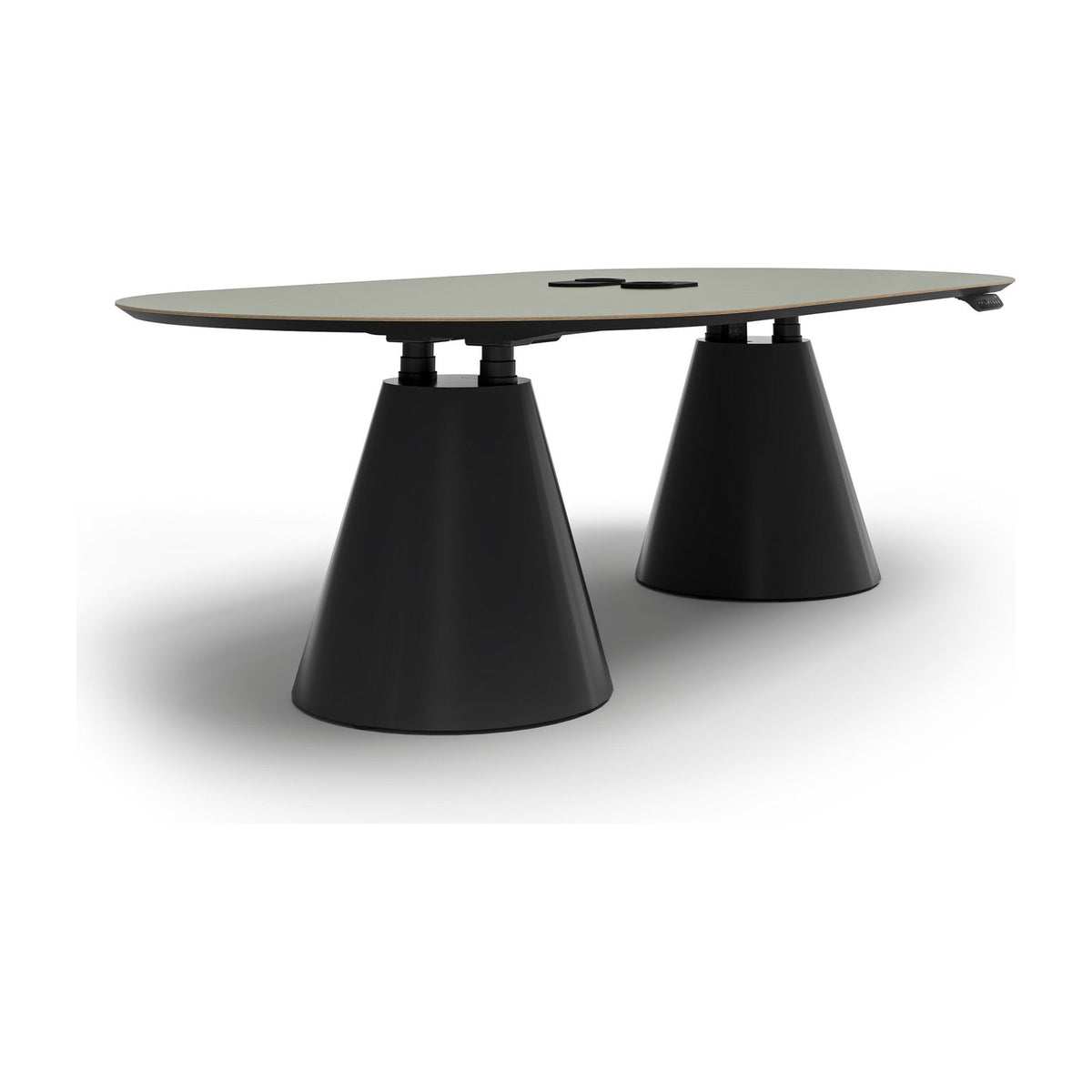 CONUS XL h/a height adjustable table, large format by Klaro Industrial Design (K.I.D), view 2
