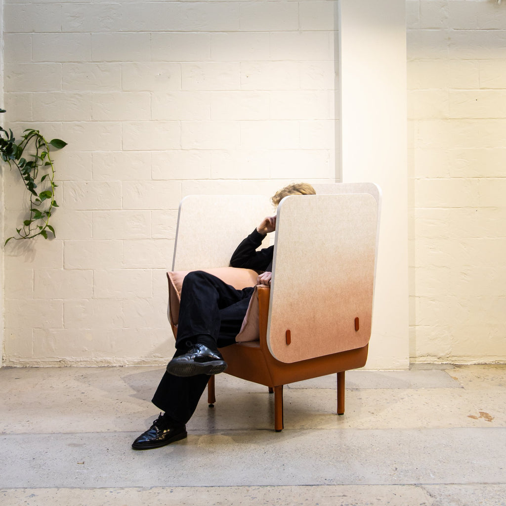 FOLD hi_low seating range by Klaro Industrial Design (K.I.D), view 4