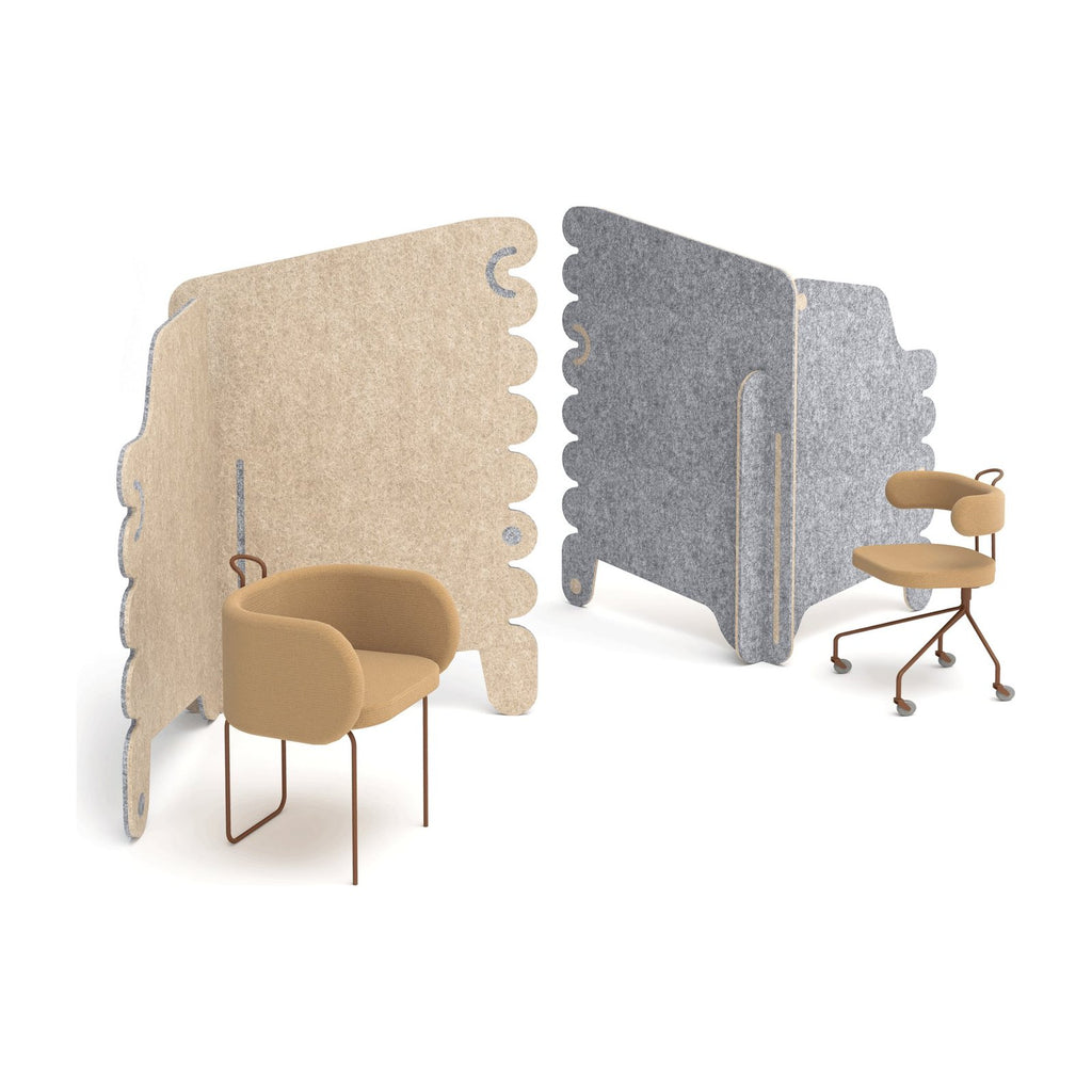 Mr SCREEN portable acoustic and pinnable room divider by Klaro Industrial Design (K.I.D), view 2