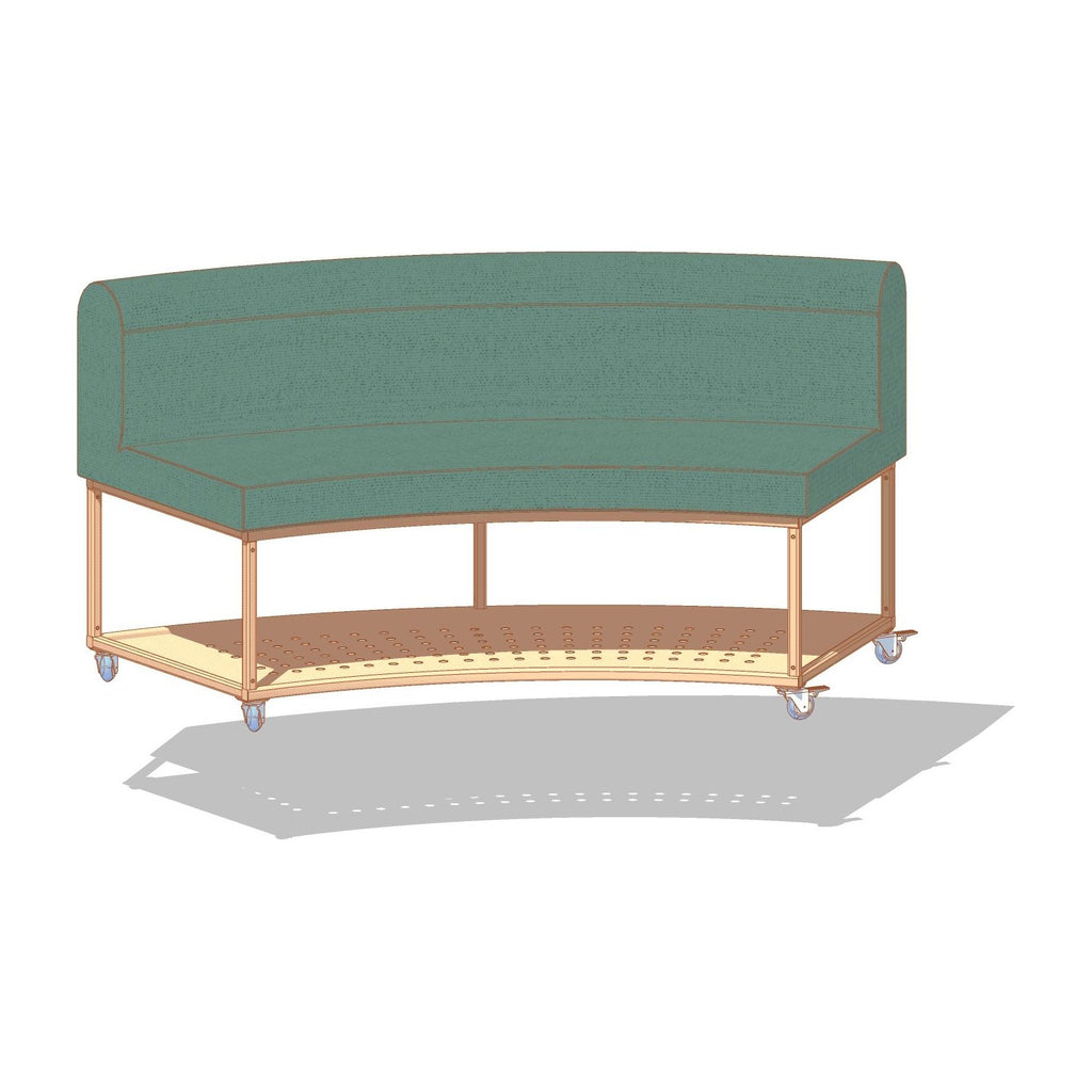 NOMAD agile benches by Klaro Industrial Design (K.I.D), view 2