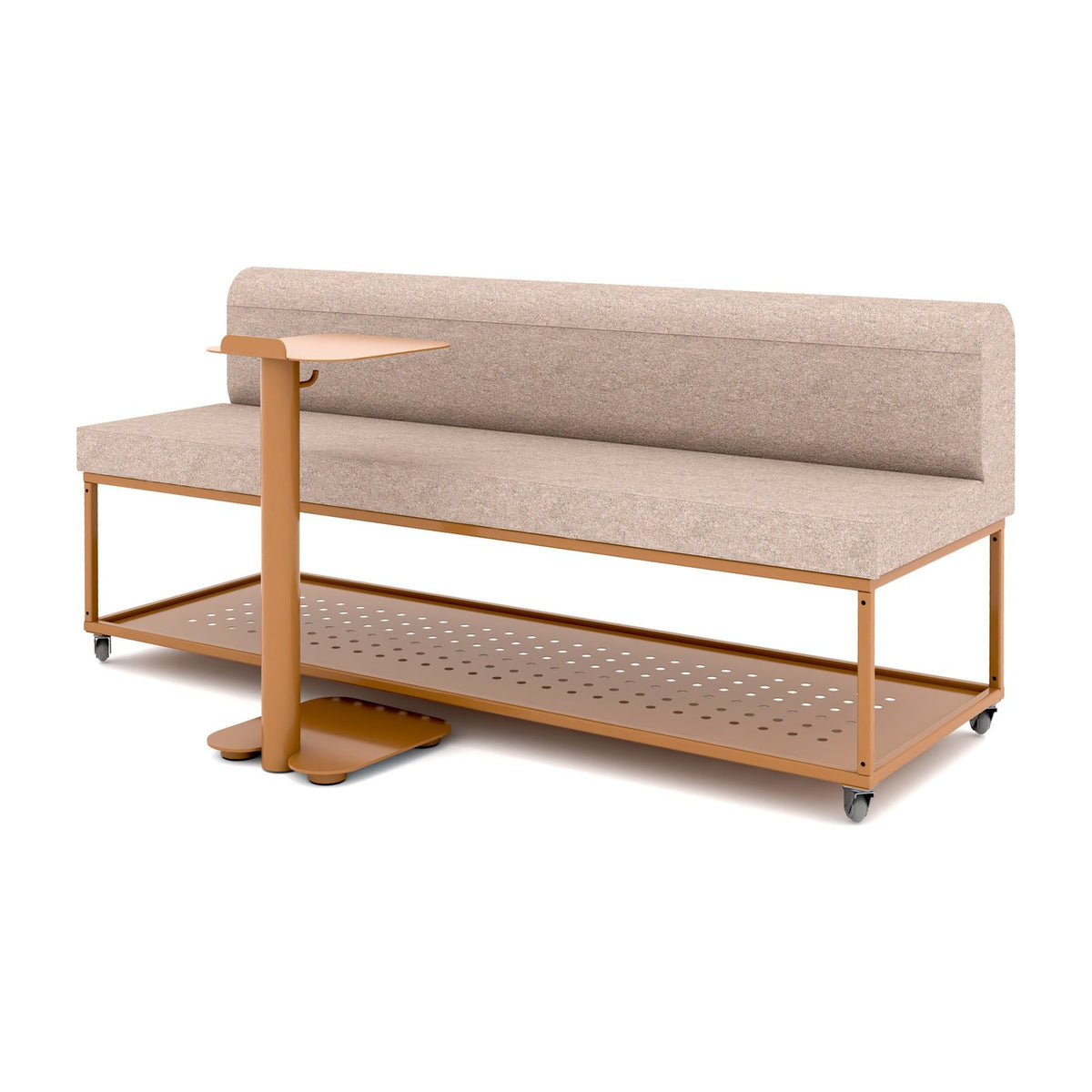 NOMAD laptop table mobile laptop table by Klaro Industrial Design (K.I.D), view 4