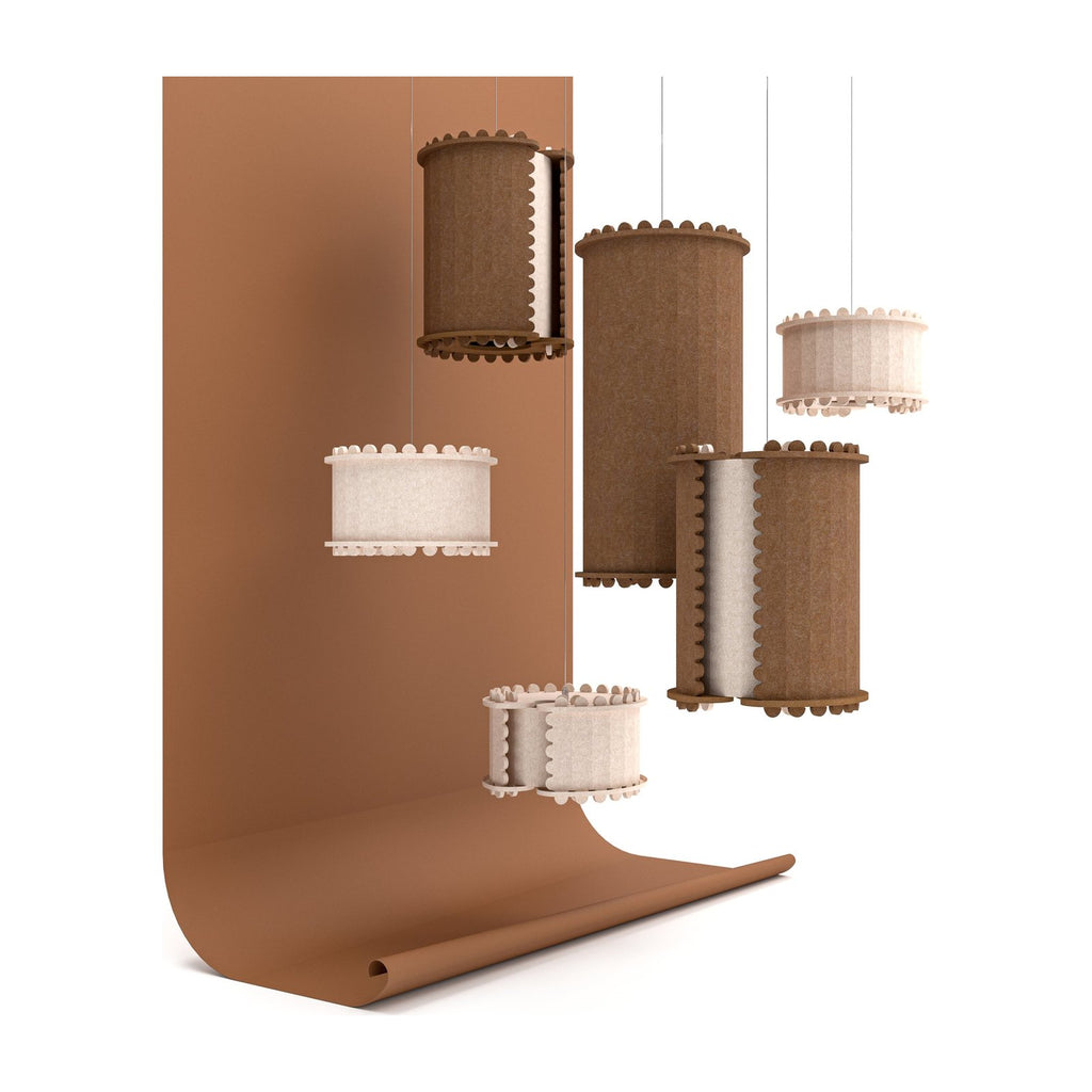 OM baffle pendant by Klaro Industrial Design (K.I.D), view 3