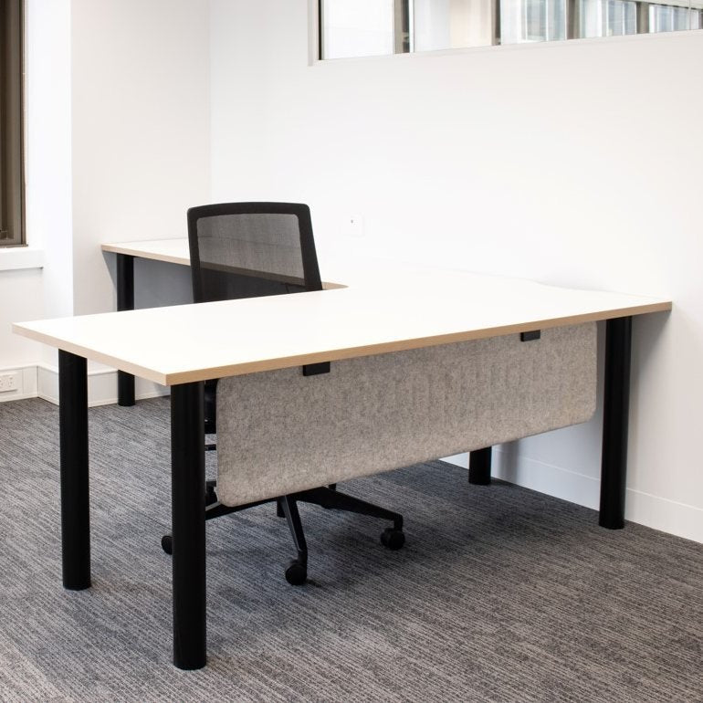 PUFFY modesty panel or workstation screen by Klaro Industrial Design (K.I.D)