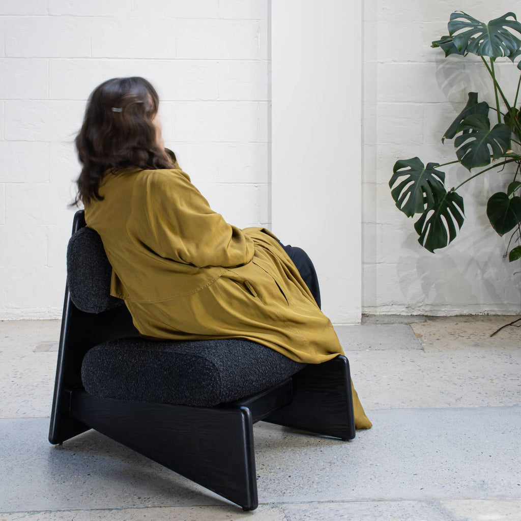 SABI low lounge chair by Klaro Industrial Design (K.I.D)