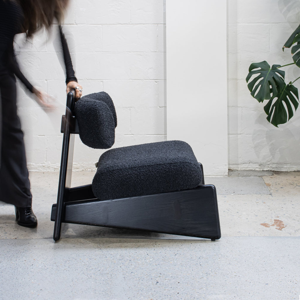 SABI low lounge chair by Klaro Industrial Design (K.I.D), view 2