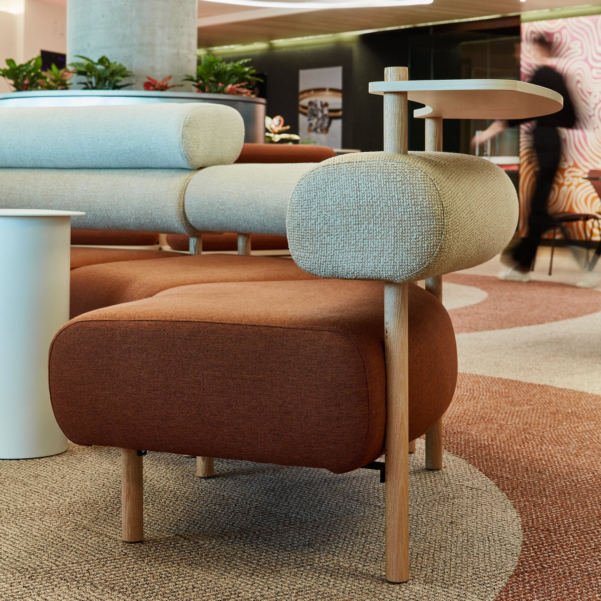 TEND modular seating system by Klaro Industrial Design (K.I.D), view 3