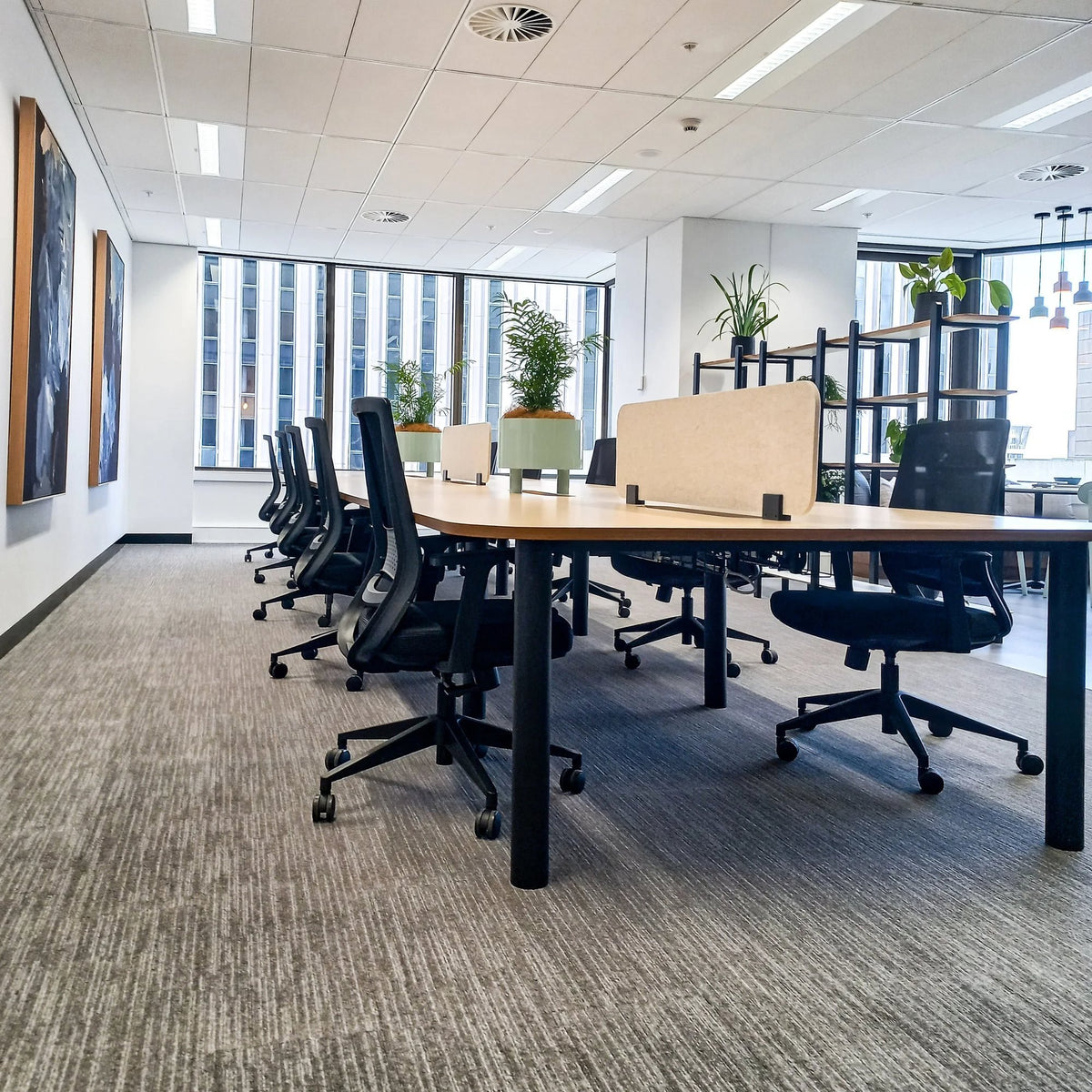 TUBE workstation and table base system by Klaro Industrial Design (K.I.D), view 4