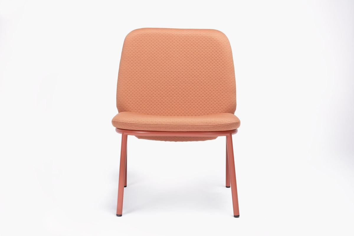 Lana Easy Chair Steel High Back by Ondarreta, view 2