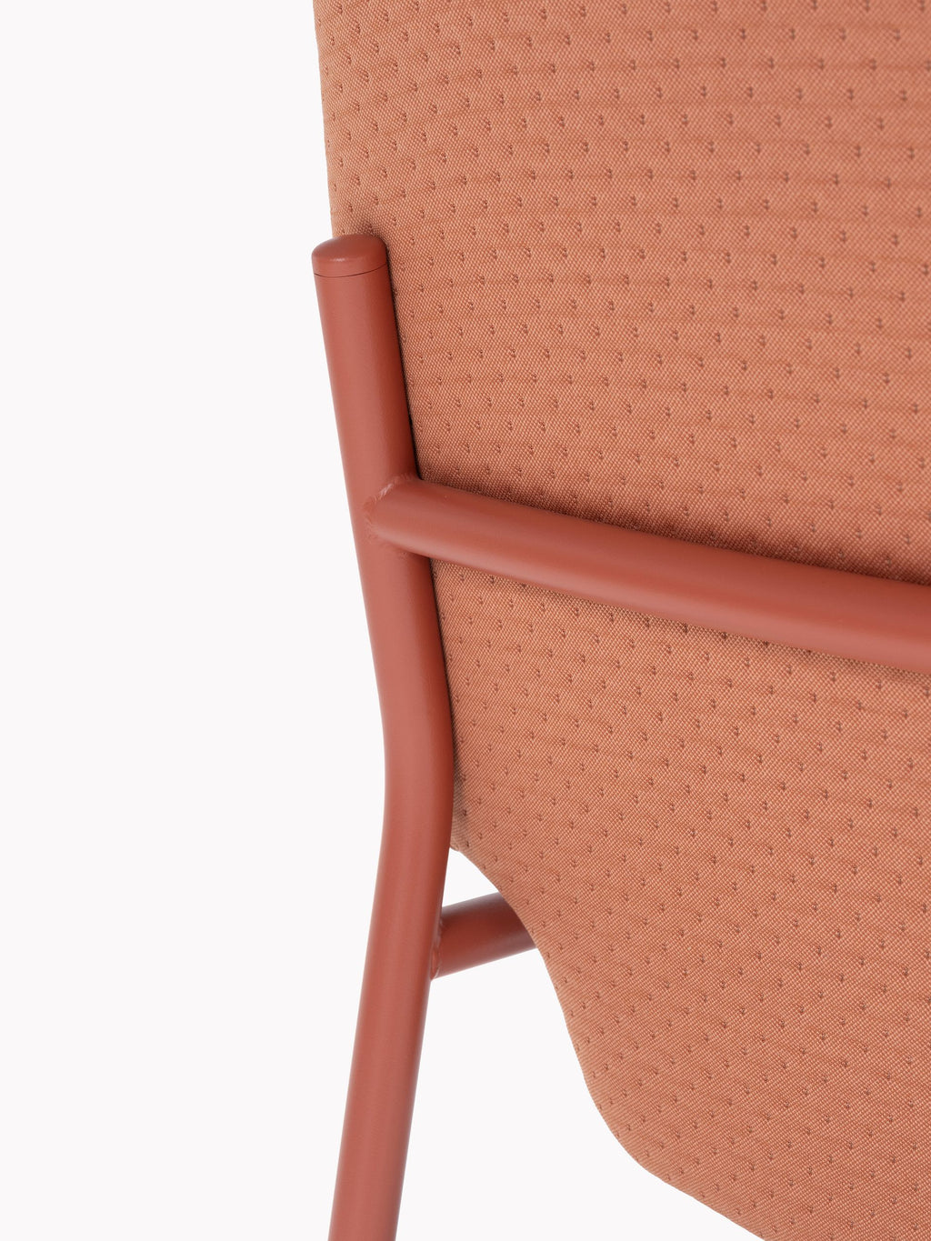 Lana Easy Chair Steel High Back by Ondarreta, view 7