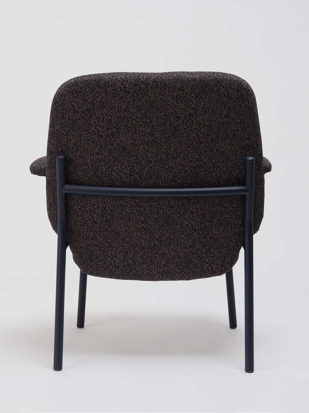 Lana Easy Chair Steel High Back with Armrests by Ondarreta, view 5