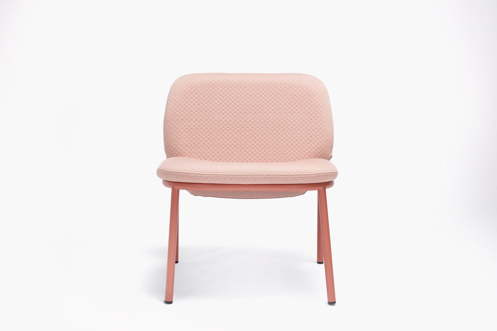 Lana Easy Chair Steel Low Back by Ondarreta, view 2