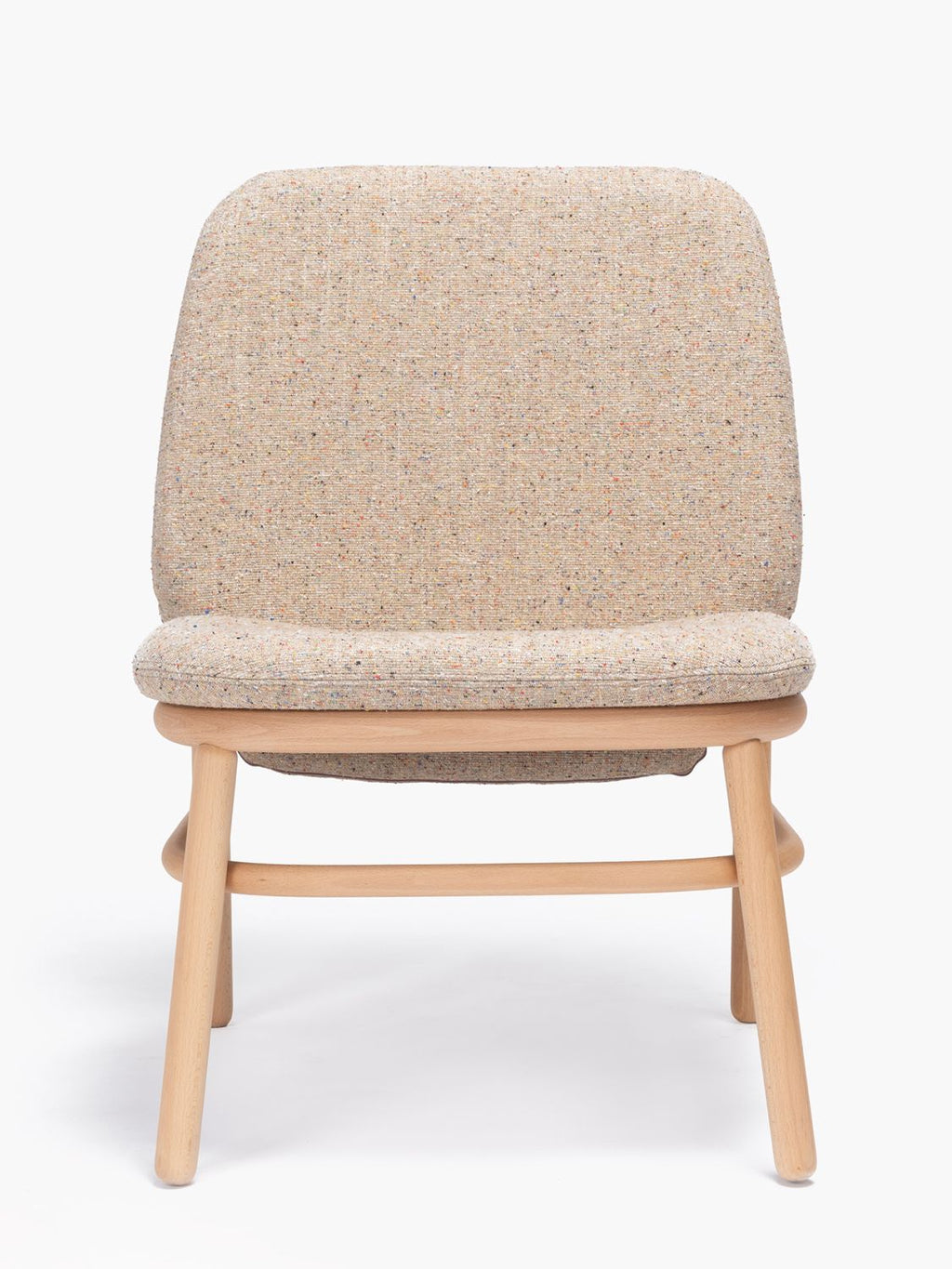 Lana Easy Chair Wood High Back by Ondarreta