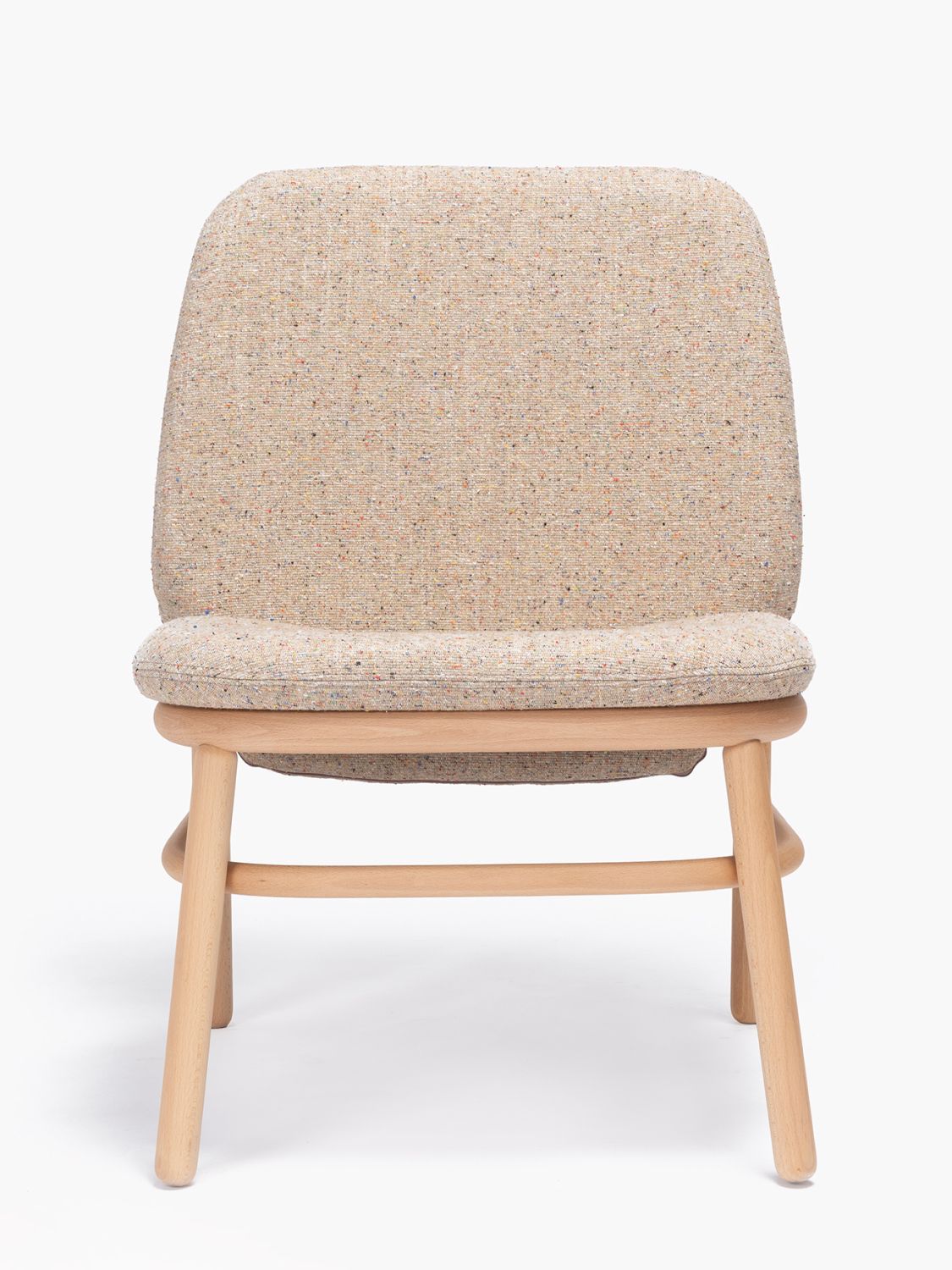 Lana Easy Chair Wood High Back by Ondarreta