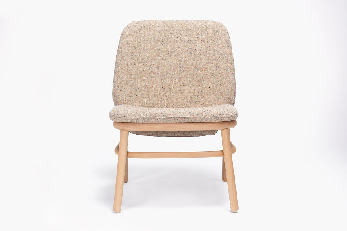 Lana Easy Chair Wood High Back by Ondarreta, view 2