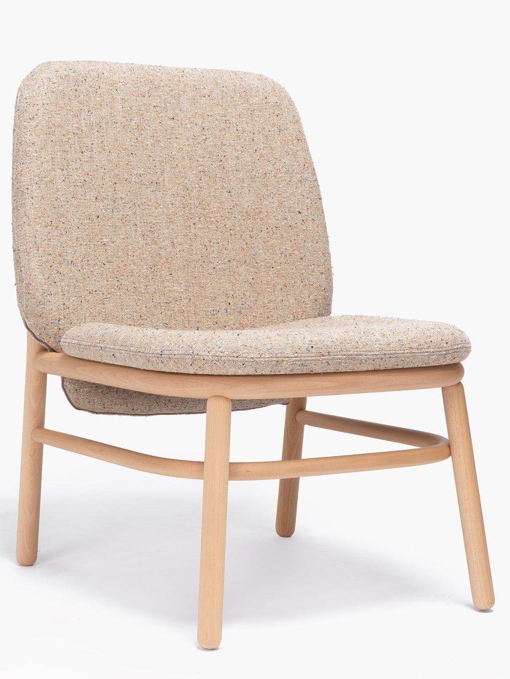 Lana Easy Chair Wood High Back by Ondarreta, view 3