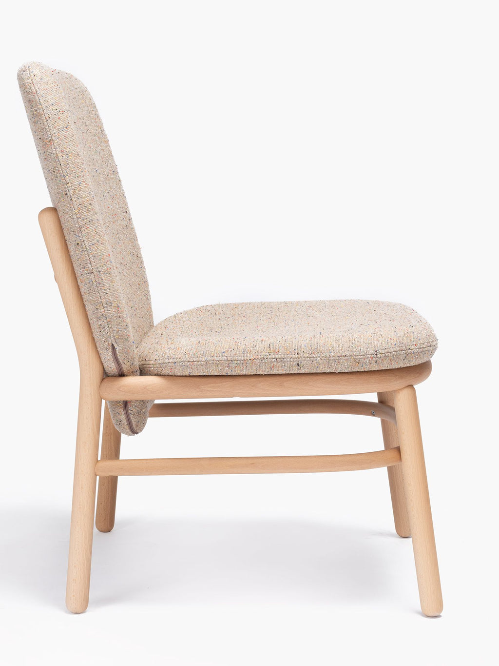 Lana Easy Chair Wood High Back by Ondarreta, view 4