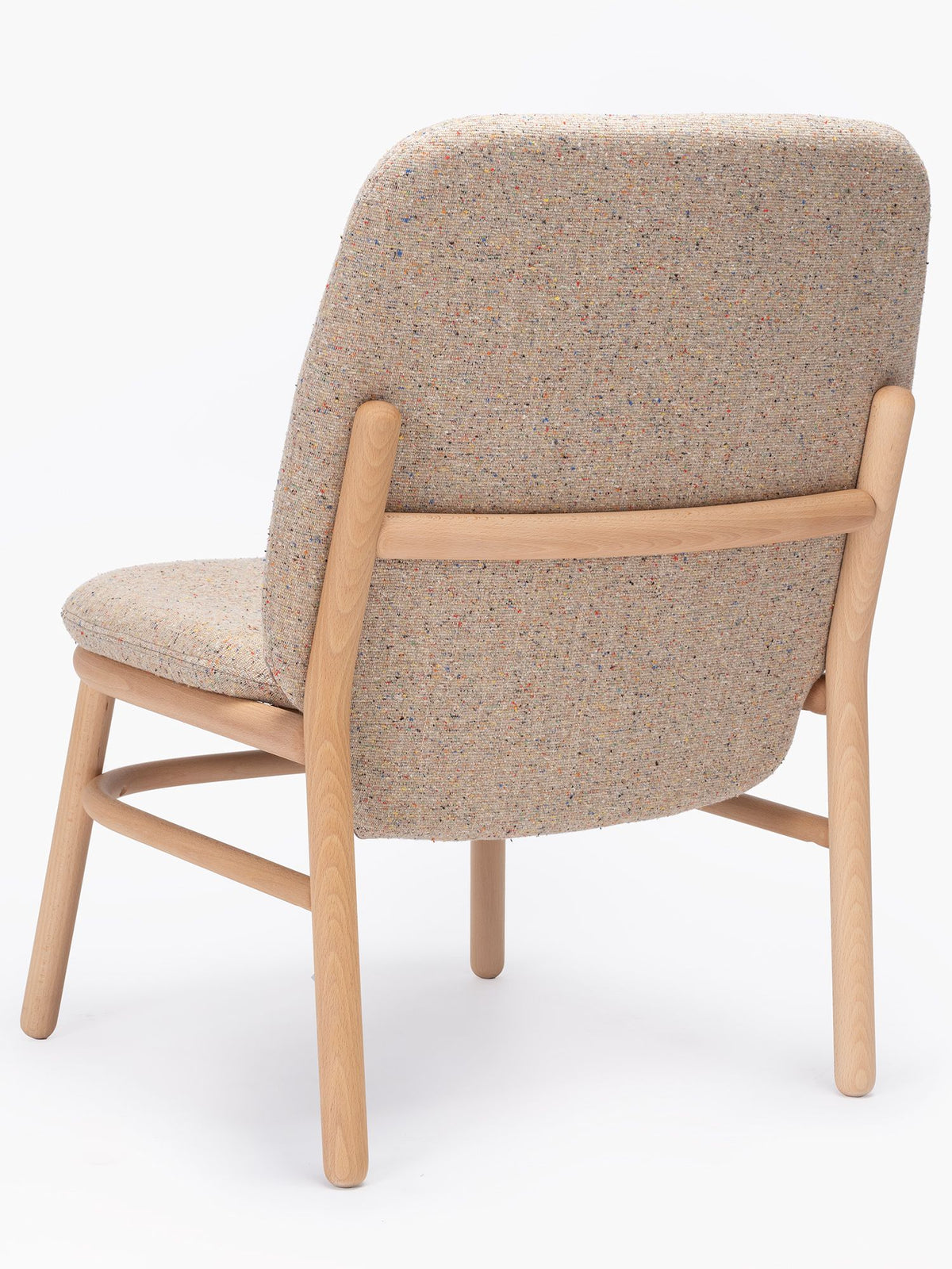 Lana Easy Chair Wood High Back by Ondarreta, view 6