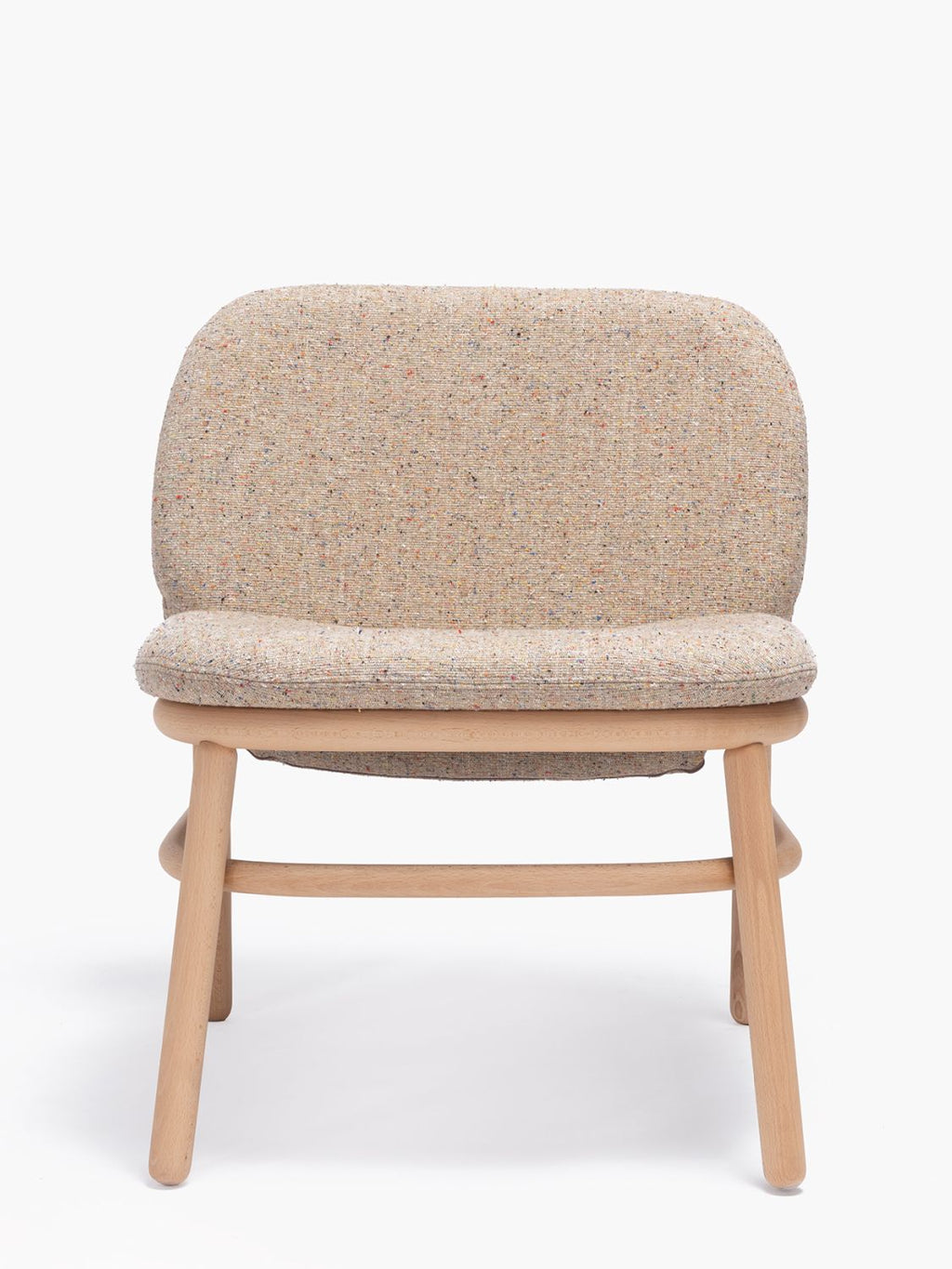 Lana Easy Chair Wood Low Back by Ondarreta