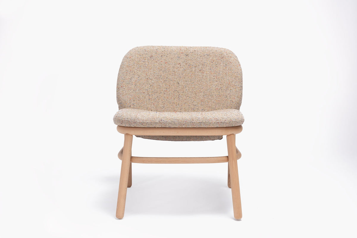 Lana Easy Chair Wood Low Back by Ondarreta, view 2