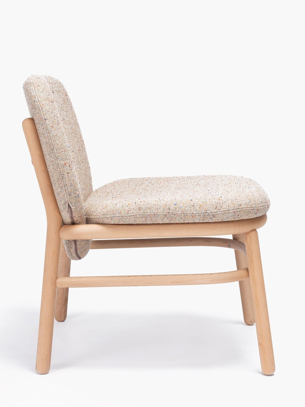 Lana Easy Chair Wood Low Back by Ondarreta, view 4