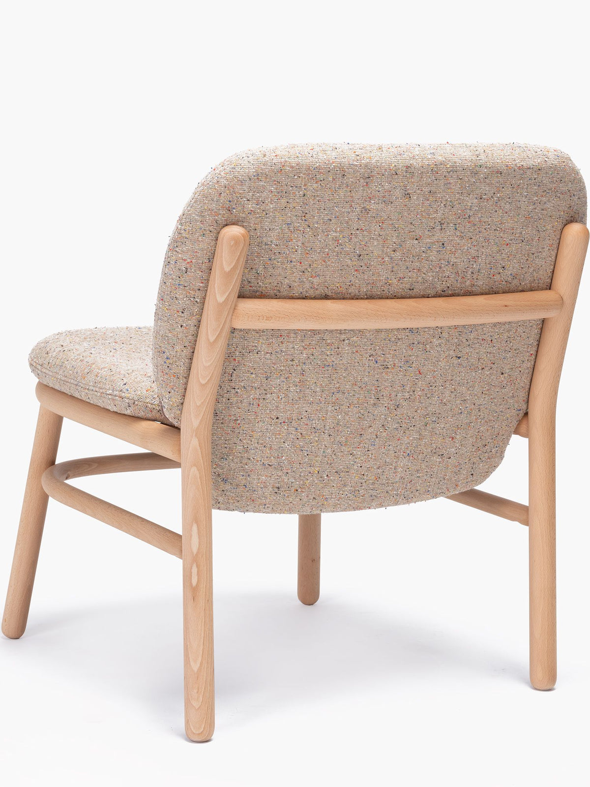 Lana Easy Chair Wood Low Back by Ondarreta, view 6