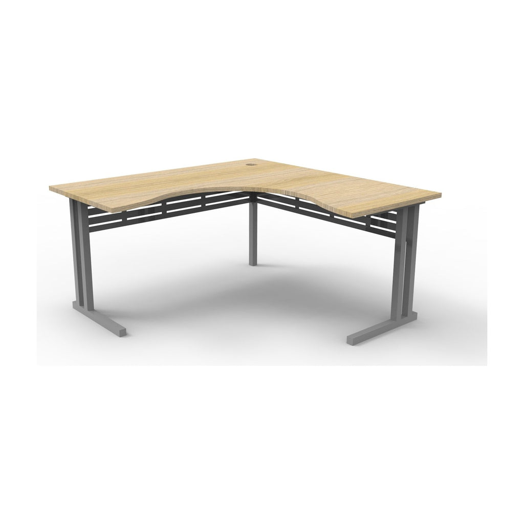 Modular C-Leg Corner Workstation, view 5