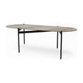Nido Stone Oval Coffee Table