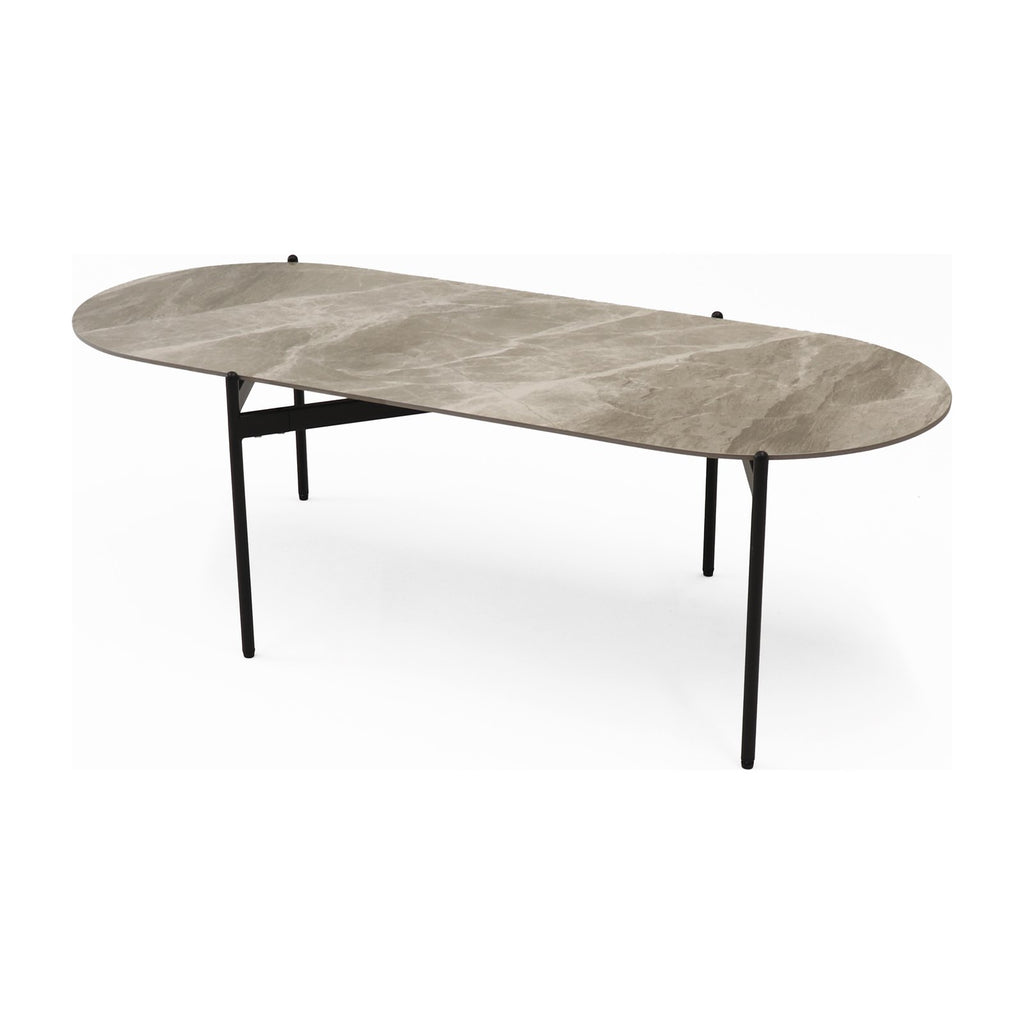 Nido Stone Oval Coffee Table, view 3