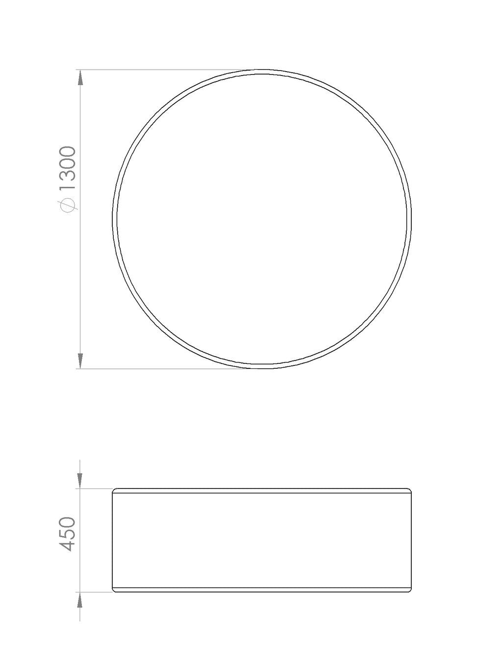 Orbit Ottoman, view 5