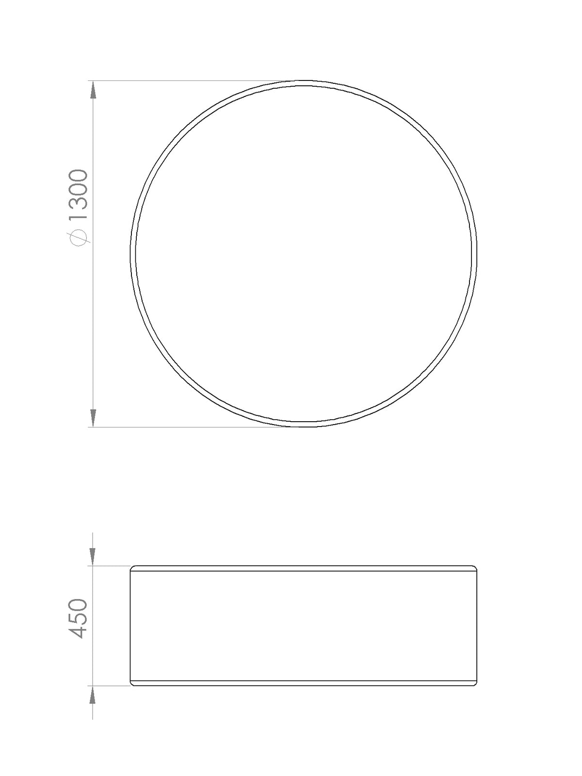 Orbit Ottoman, view 5