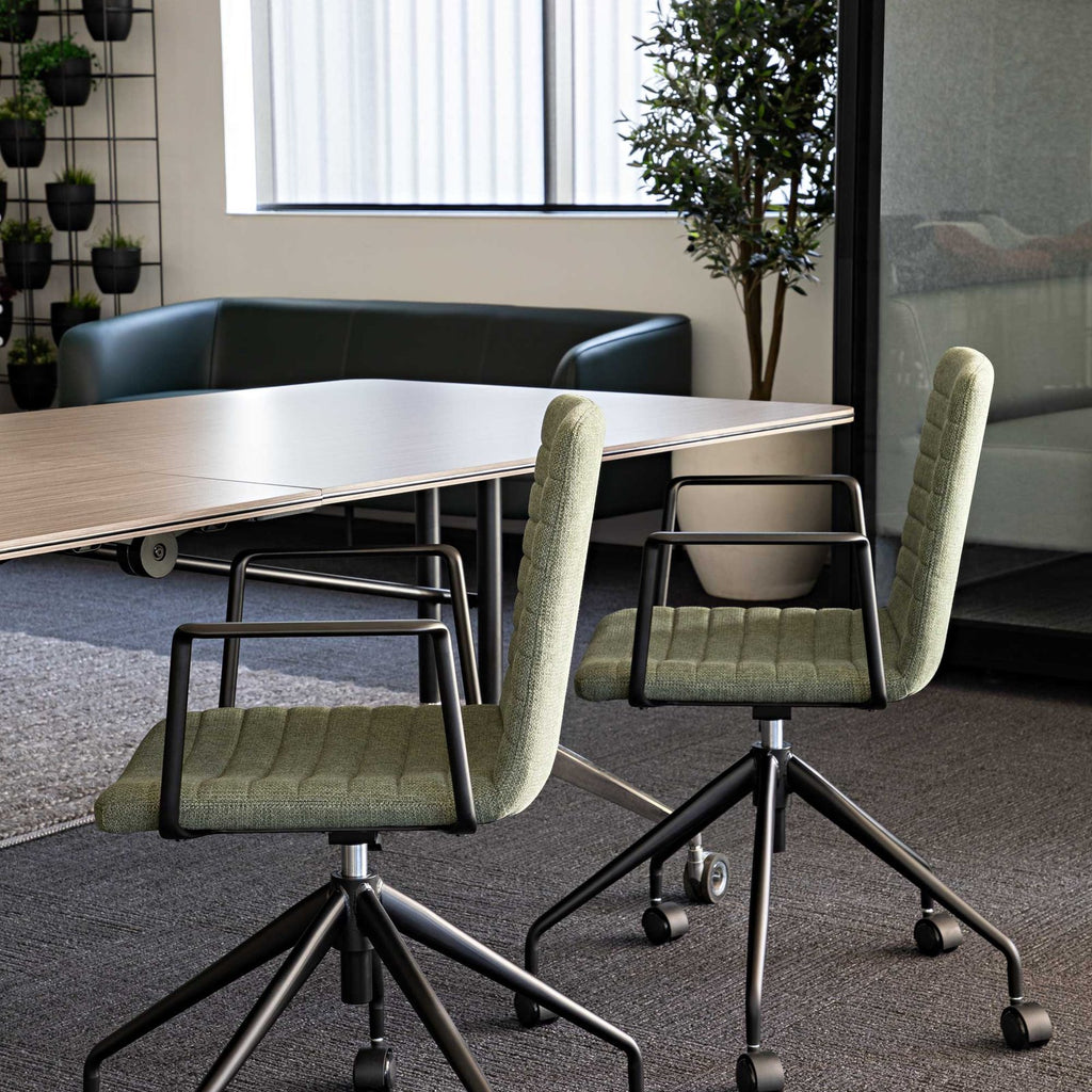 Pixel Swivel 5 Star Base Chair shown in a workplace setting