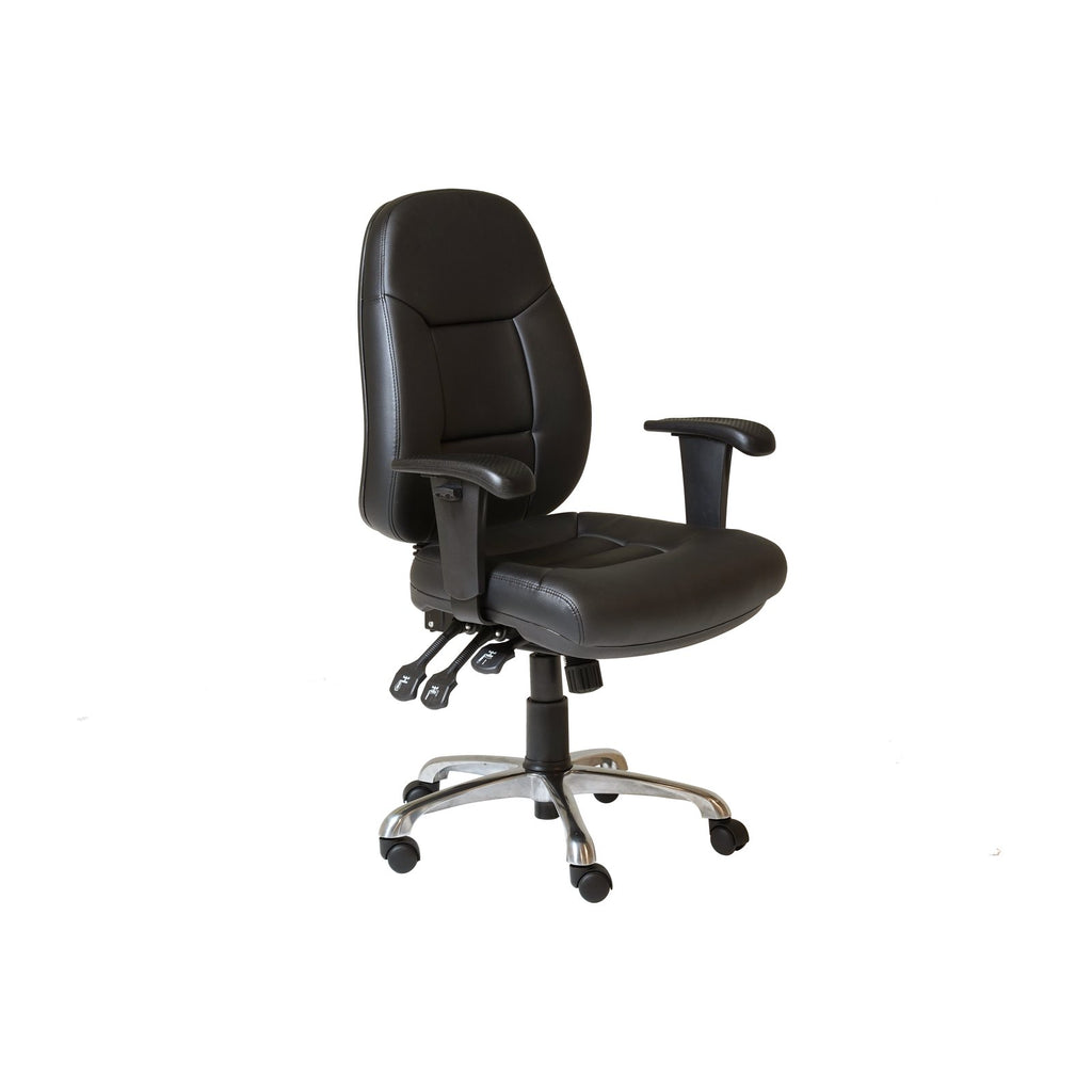 PU300 High Back PU Chair, view 3