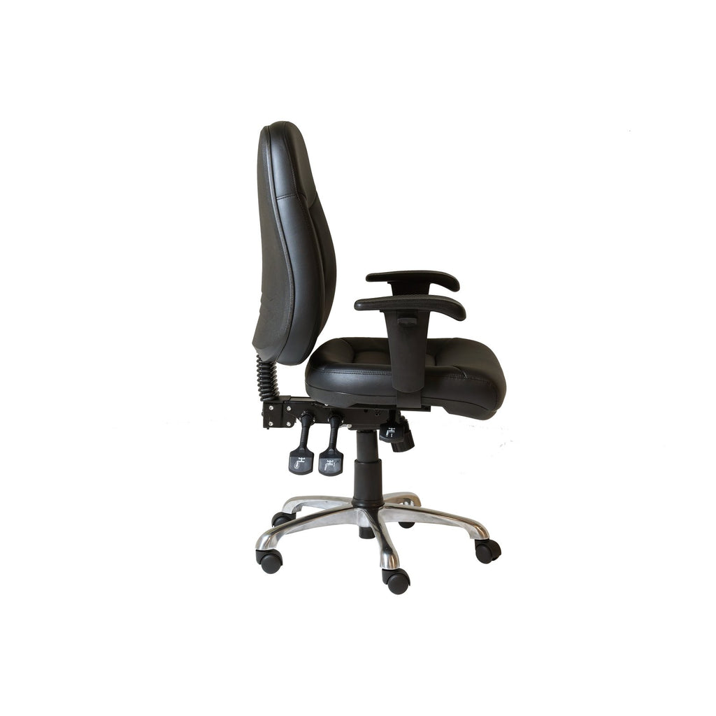 PU300 High Back PU Chair, view 4